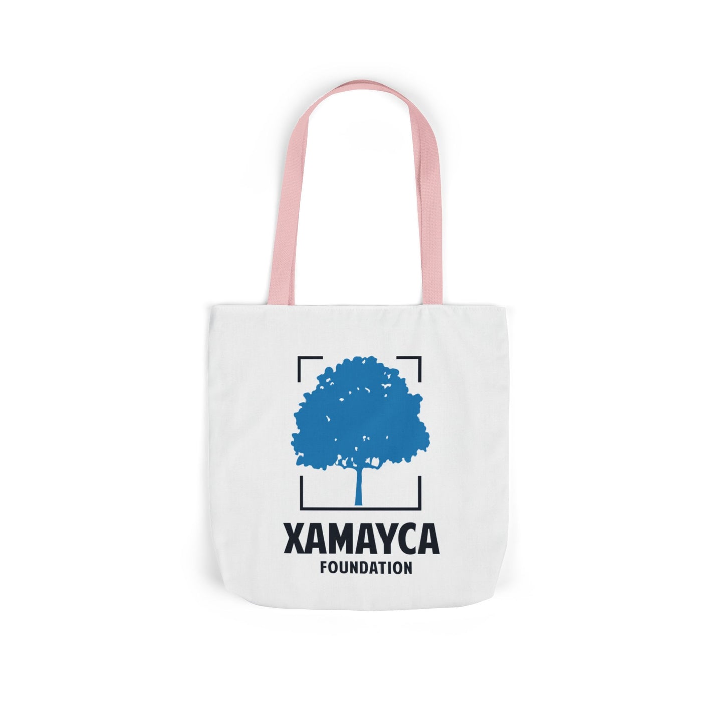 Xamayca Foundation Canvas Tote Bag with 5-Color Straps - Eco-Friendly Shopping & Travel