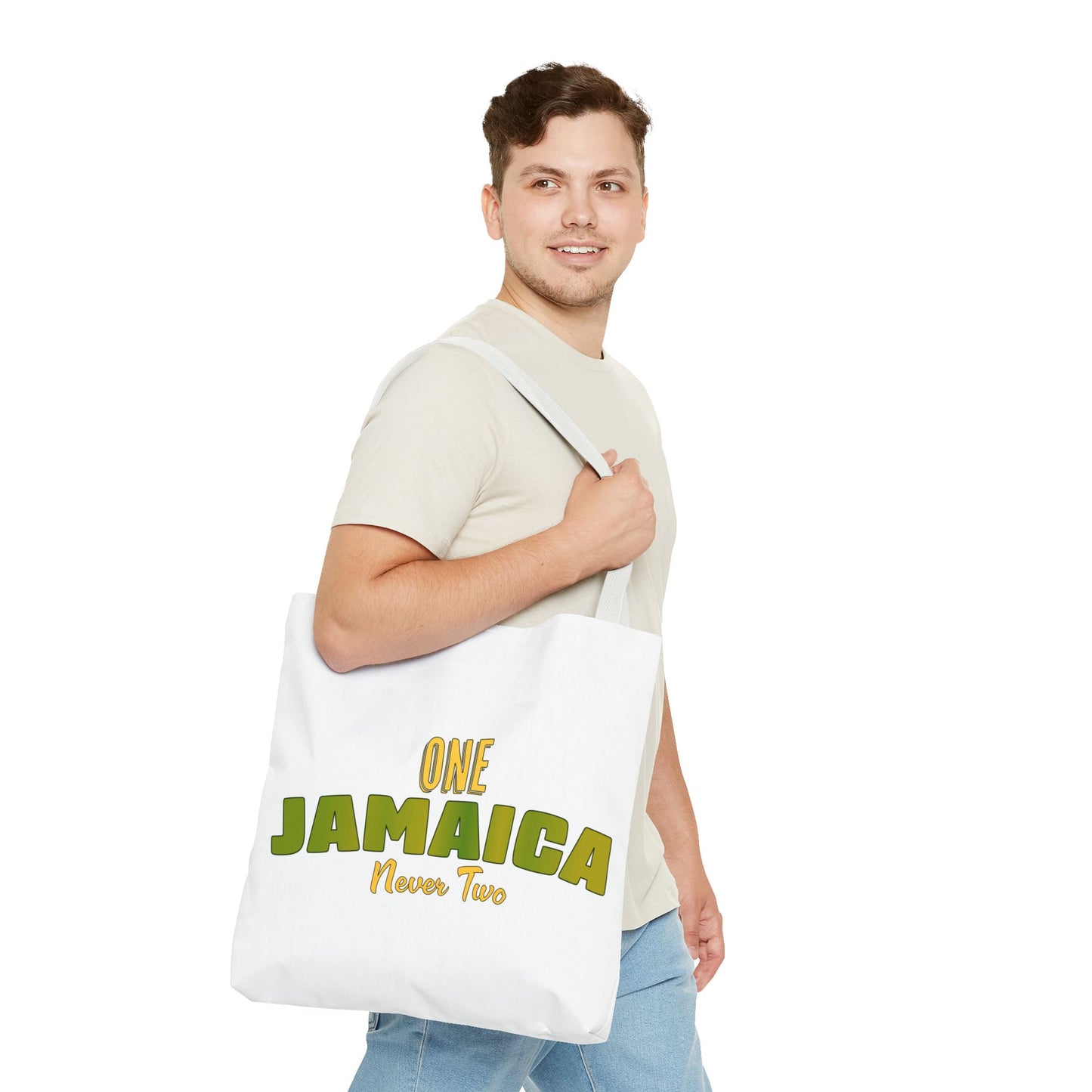 One Jamaica Tote Bag - Eco-Friendly Stylish Bag for Beach, Travel & Everyday Use