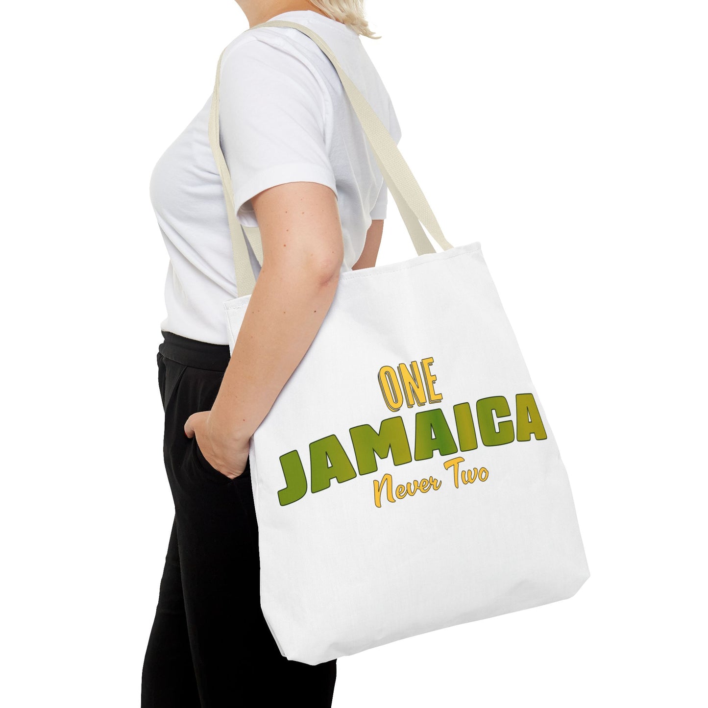 One Jamaica Tote Bag - Eco-Friendly Stylish Bag for Beach, Travel & Everyday Use