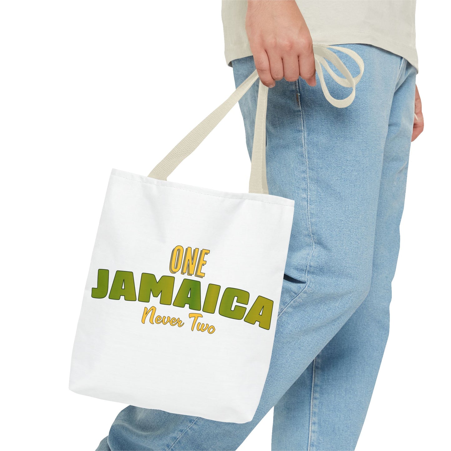 One Jamaica Tote Bag - Eco-Friendly Stylish Bag for Beach, Travel & Everyday Use