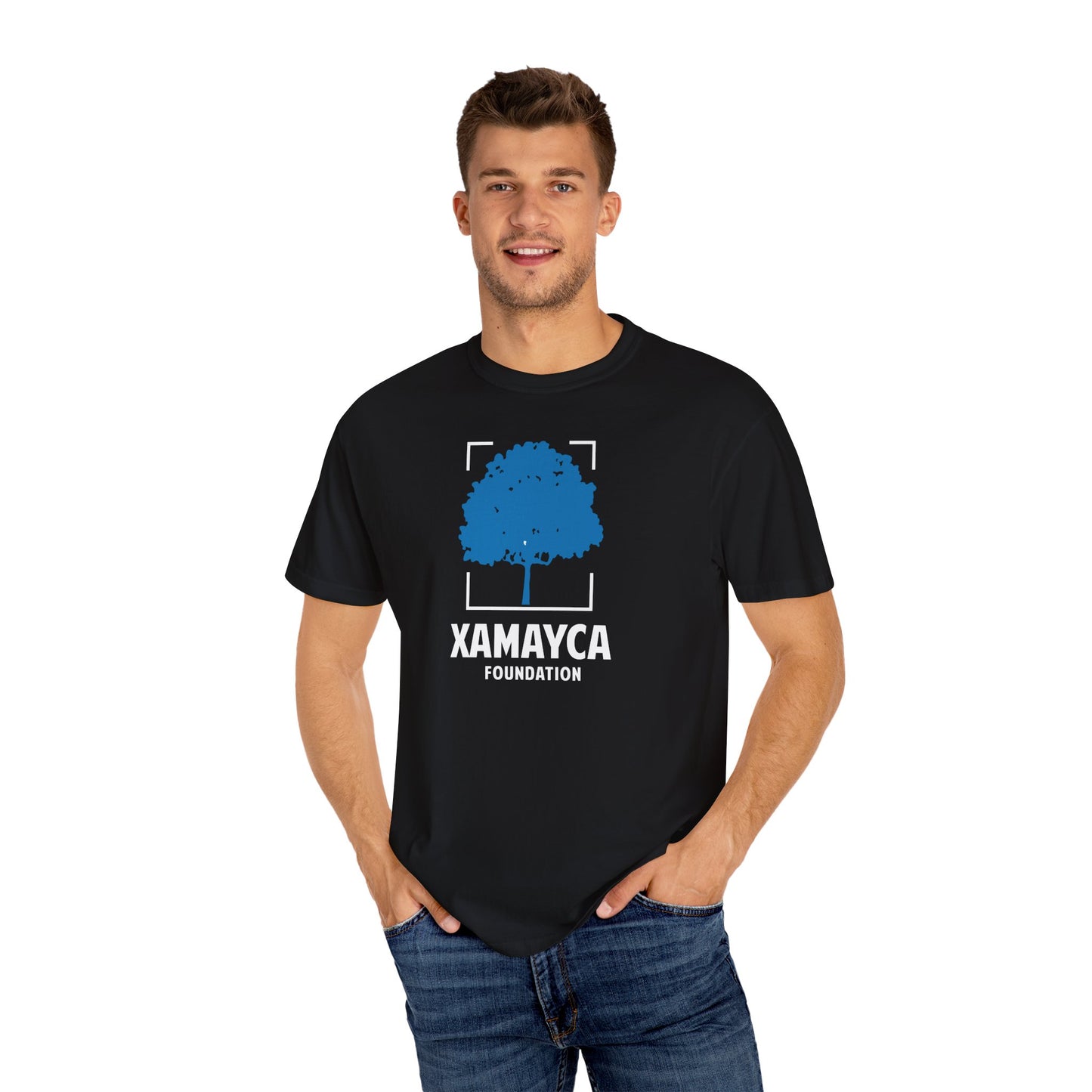 XAMAYCA Foundation Tree Unisex Garment-Dyed T-Shirt