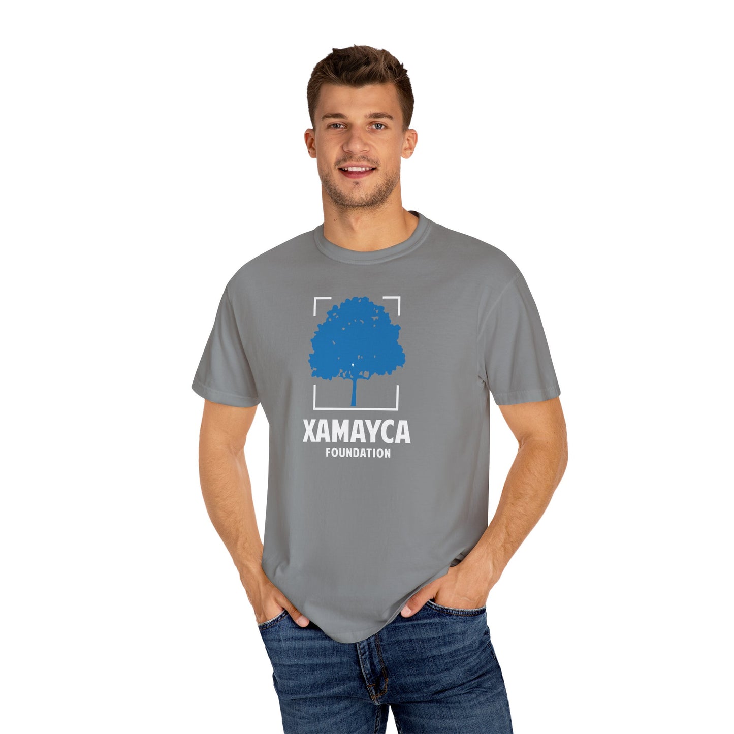 XAMAYCA Foundation Tree Unisex Garment-Dyed T-Shirt
