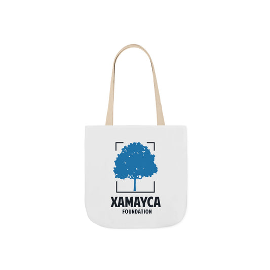 Xamayca Foundation Canvas Tote Bag with 5-Color Straps - Eco-Friendly Shopping & Travel